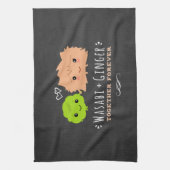 Wasabi en Ginger Samen Forever Theedoek (Verticaal)