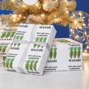 Wasabi Pittig Met Een Toets Van Zoetheid Wasabi  Cadeaupapier