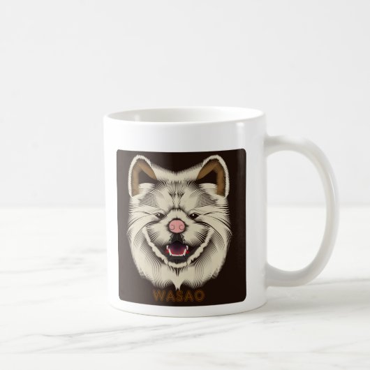 Wasao Mug "BE WILD?" Koffiemok (Rechts)