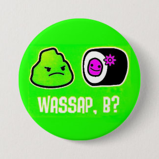 Wasap, B? Ronde Button 7,6 Cm