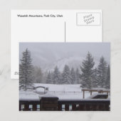 Wasatch Mountains, Park City, Utah Briefkaart (Voorkant / Achterkant)