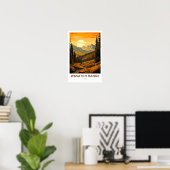 Wasatch Range Utah Reisprint Poster (Thuiskantoor)