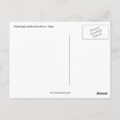 wasbak japan briefkaart (Achterkant)