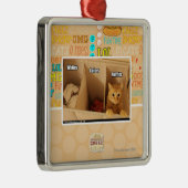 wasbakje metalen ornament (Rechts)