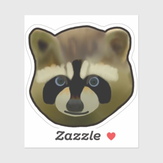 wasbeentje sticker (Vel)