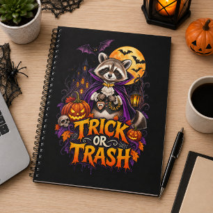 Wasbeentje trick or trash vampier Halloween Notitieboek