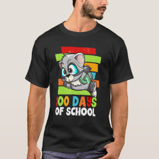 Wasbeer 100 dagen school 1 t-shirt