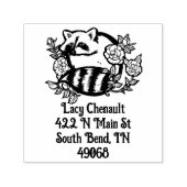 wasbeer adres zelfinktende stempel (Design)