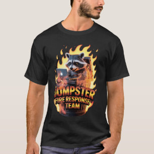 Wasbeer Afvalcontainer Brand Respons Team Chaos Me T-shirt