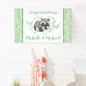 wasbeer Baby shower Spandoek (Insitu)