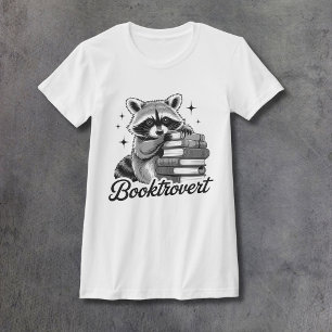 Wasbeer Boekverslaafde Vrouwen Getailleerd T-shirt