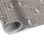 Wasbeer bruin normale schaal voor ambacht of cadea cadeaupapier (Rol Hoek)