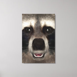 Wasbeer Canvas Afdruk