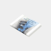 Wasbeer - chillen post-it® notes (Schuin)