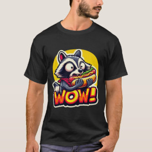 WASBEER EET HOT DOG 2 T-SHIRT