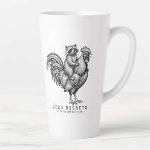 Wasbeer Haan Latte Mok Grappig Sarcasme Cadeau