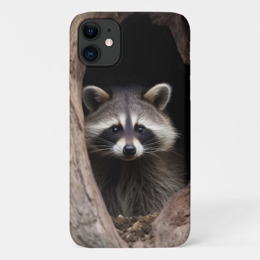 Wasbeer in boomholte Case-Mate iPhone case (Achterkant)