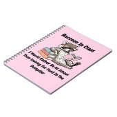Wasbeer in de klas notitieboek (Linkerzijde)