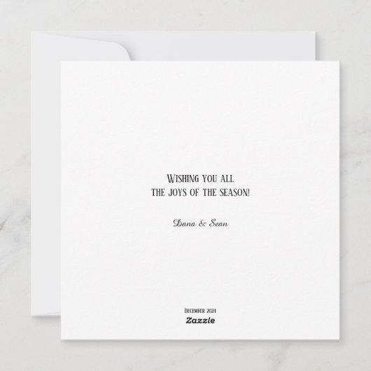 Wasbeer loungen op een schommelstoel. feestdagenkaart (Achterkant)