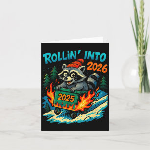 Wasbeer rolt in 2026 vuilnisbrand nieuwjaar mij kaart