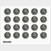 Wasbeer Ronde Sticker (Vel)