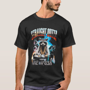 Wasbeer Straight Outta The Trash, Wasbeer Hip Hop T-shirt