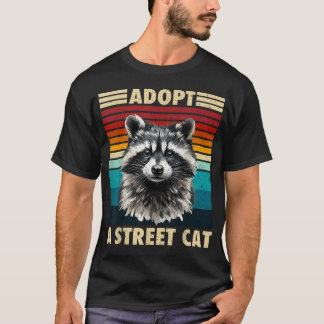 Wasbeer Vintage Retro Wasbeer Voor Vrouwen Mannen T-shirt