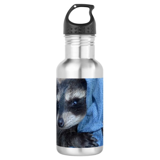 Wasbeer Waterfles (Voorkant)