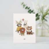 Wasberen door Alexandra Dikaia Briefkaart (Staand voorkant)