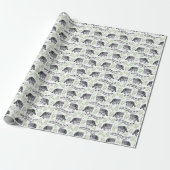 Wasberen Inpakpapier (Uitgerold)