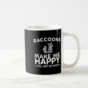 Wasberen maken me gelukkig, jij niet zo veel grapp koffiemok