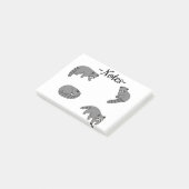 Wasberen Post-it® Notes (Schuin)