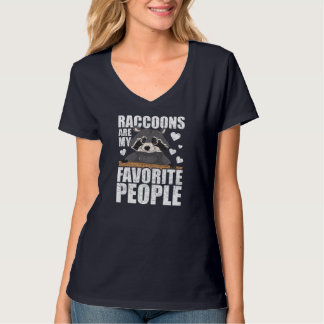 Wasberen zijn mijn favoriete mensen vuilnis Panda  T-shirt