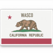 Wasco CA Sticker (Voorkant)