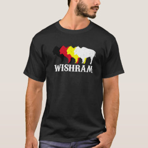 Wasco Wishram Chinook Indian Tribes Medicine Wheel T-shirt