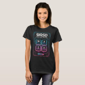 wasd pc gamer tshirts (Devant entier)