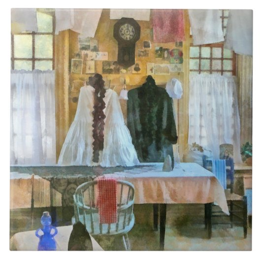 Wasdag Tegeltje (Voorkant)