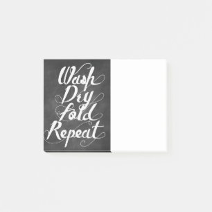 Wasdroog herhalen post-it® notes