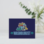 wasgoed briefkaart (Staand voorkant)