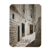 Wasgoed dat in een steegje in Italië droog is Magneet (Verticaal)