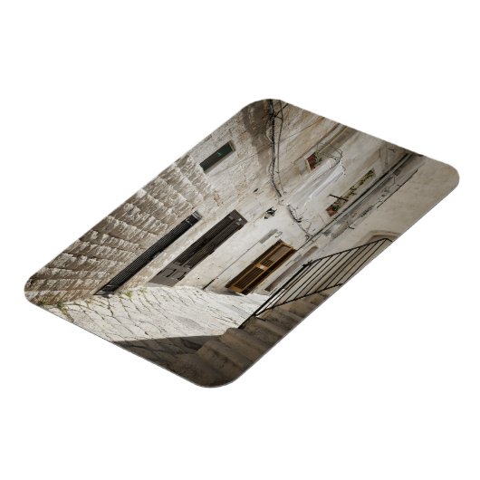 Wasgoed dat in een steegje in Italië droog is Magneet (Linkerzijde)