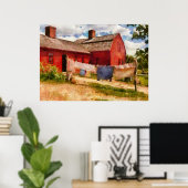 Wasgoed - De wasmiddellijn Poster (Thuiskantoor)