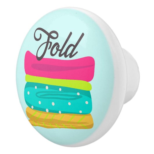 Wasgoed Gevouwen handdoeken Keramische Knop (Rechts)