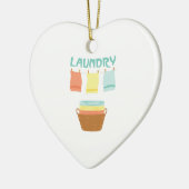 wasgoed keramisch ornament (Links)