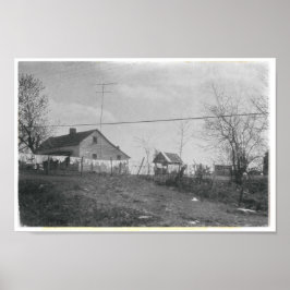 Wasgoed op  kleding poster