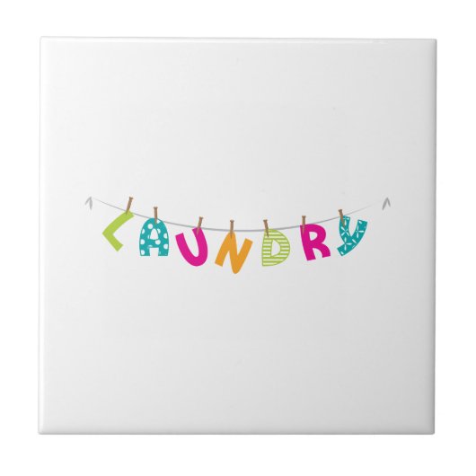 wasgoed tegeltje (Voorkant)