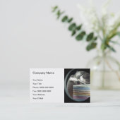 wasgoed visitekaartje (Staand voorkant)