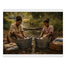 Wash Day at the Creek