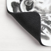 Wash Painting Monkey Year Zodiac Mousepad Muismat (Hoek)