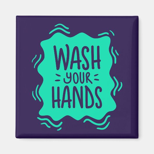 Wash Your Hands Magneet (Voorkant)